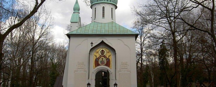 Православная церковь на Ольшанском кладбище