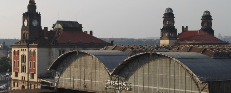 Главный железнодорожный вокзал Праги