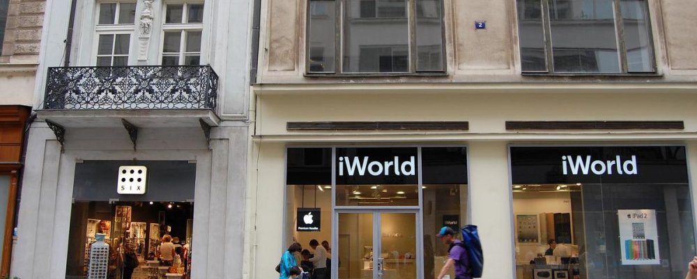 Магазины Apple в Праге