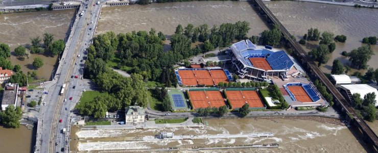 Теннисные корты Праги