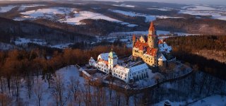 Замки в Чехии, открытые зимой