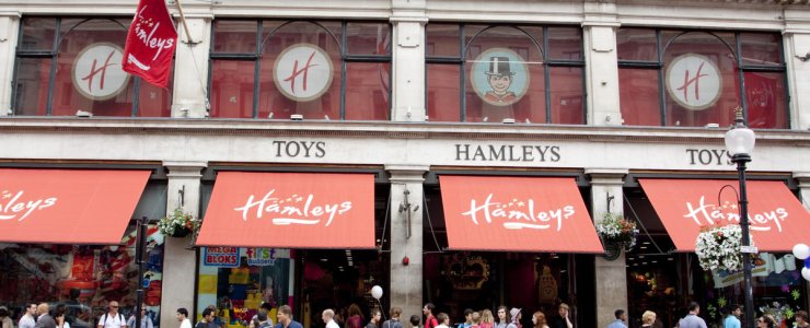 Магазин игрушек Hamleys