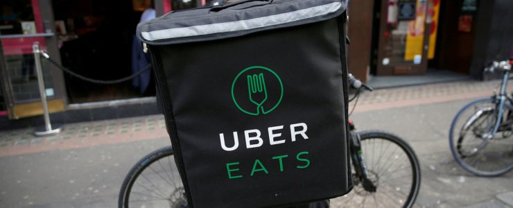 Uber eats в Праге