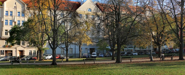 Площадь Пушкина в Праге