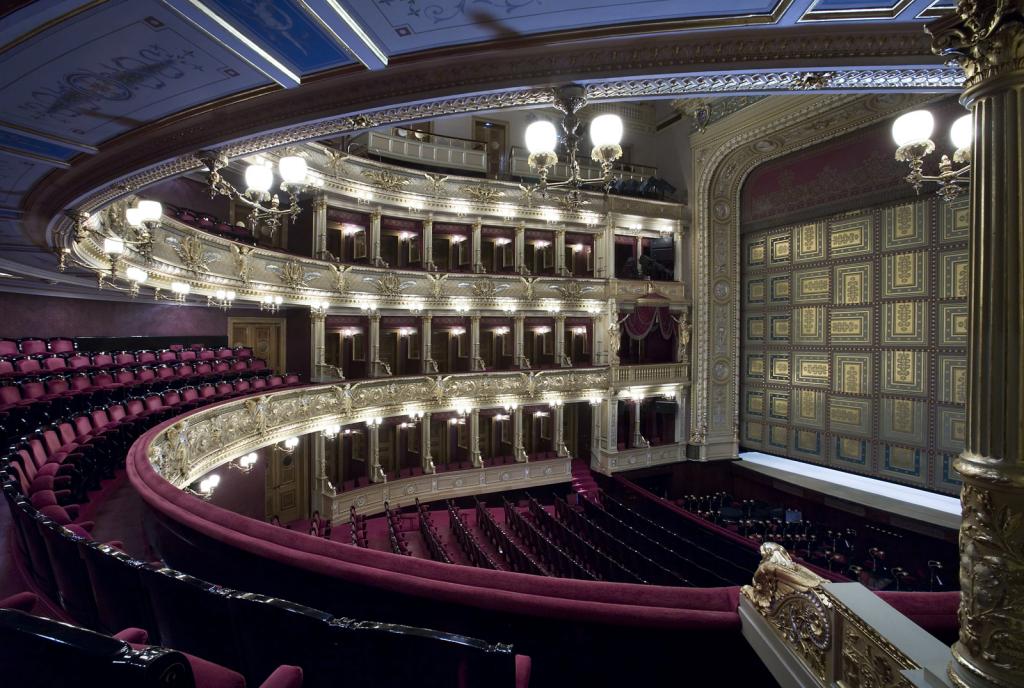 Национальный театр Праги - балкон