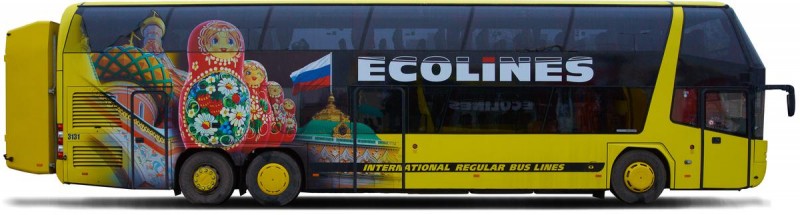 На автобусе из Москвы в Прагу