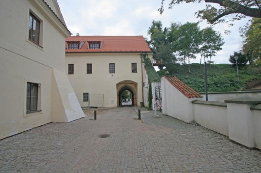 Замок Пардубице - двор