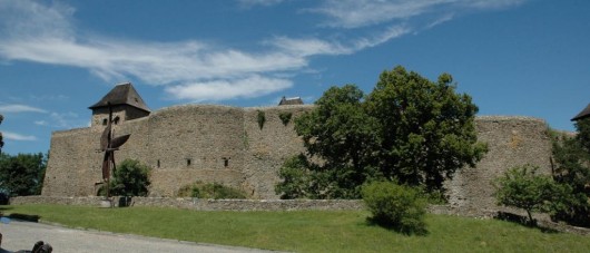 Замок Гельфштын - панорама