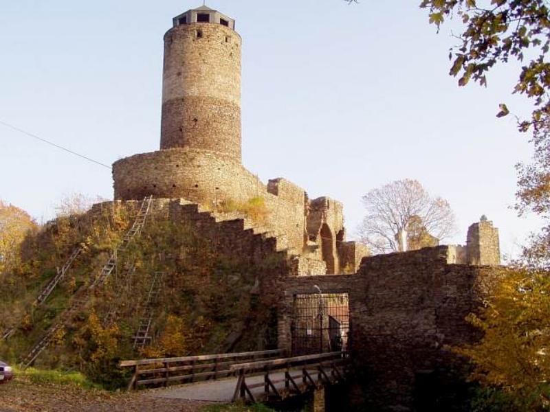 Замок Гасиштейн - сбоку