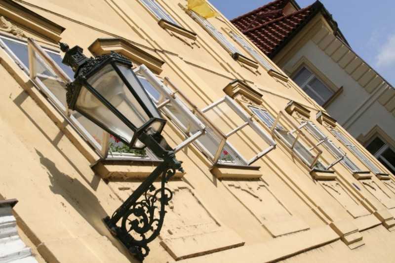 Майские праздники в Праге - фонарь