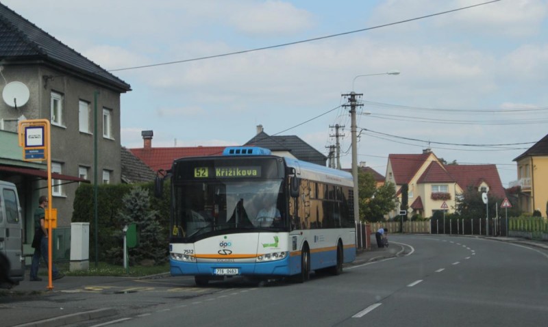 Автобус в Остраве