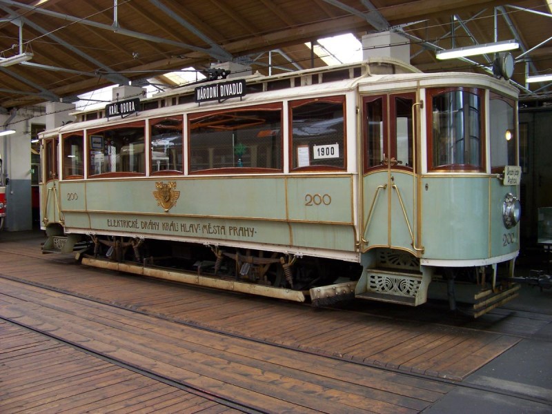 Музей общественного транспорта - 200 трамвай